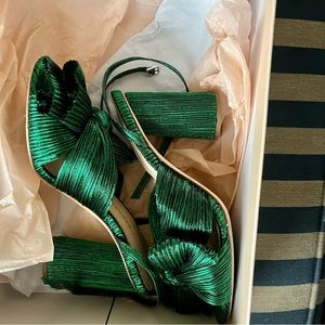 Loeffler Randall Camellia bow sandal